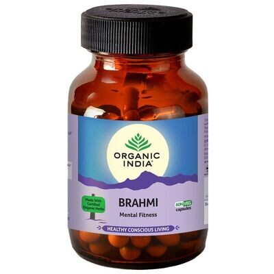 Organic India Bramhi Food Supplement Capsules