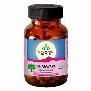 Organic India Shatavari Food Supplement Capsules