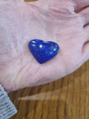 Small Lapiz Lazuli Heart