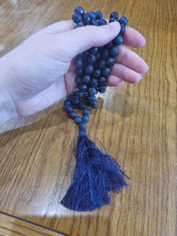 Dark Blue Mala