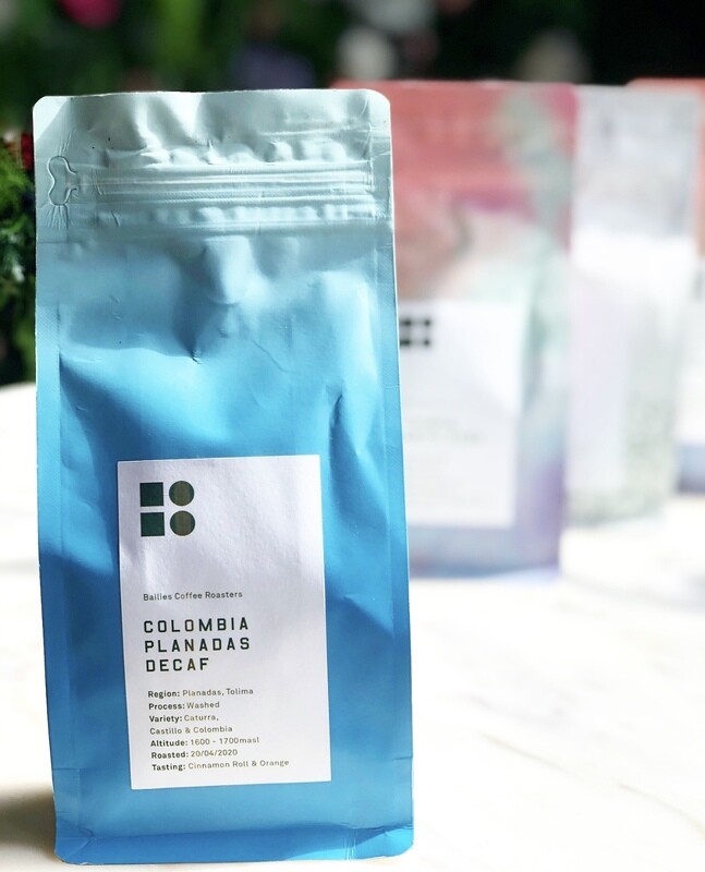 Decaf Colombia Planadas Tolima Washed