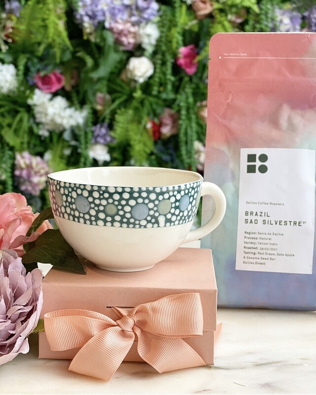 Handmade Ceramic Cup - Green