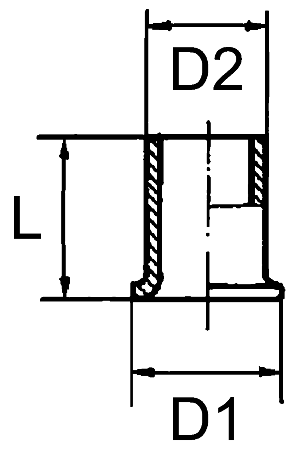 Ниппель 15х1,5 \ 16х2