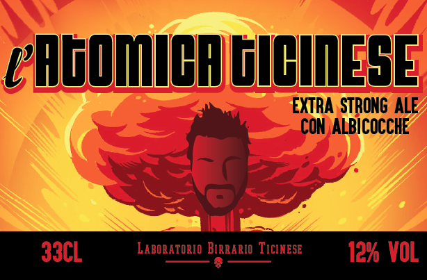L'ATOMICA TICINESE Extra strong Ale - 8 bottiglie da 33cl