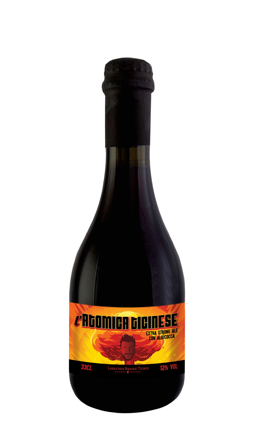 L'ATOMICA TICINESE Extra strong Ale - 8 bottiglie da 33cl