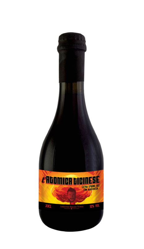 L'ATOMICA TICINESE Extra strong Ale - 8 bottiglie da 33cl