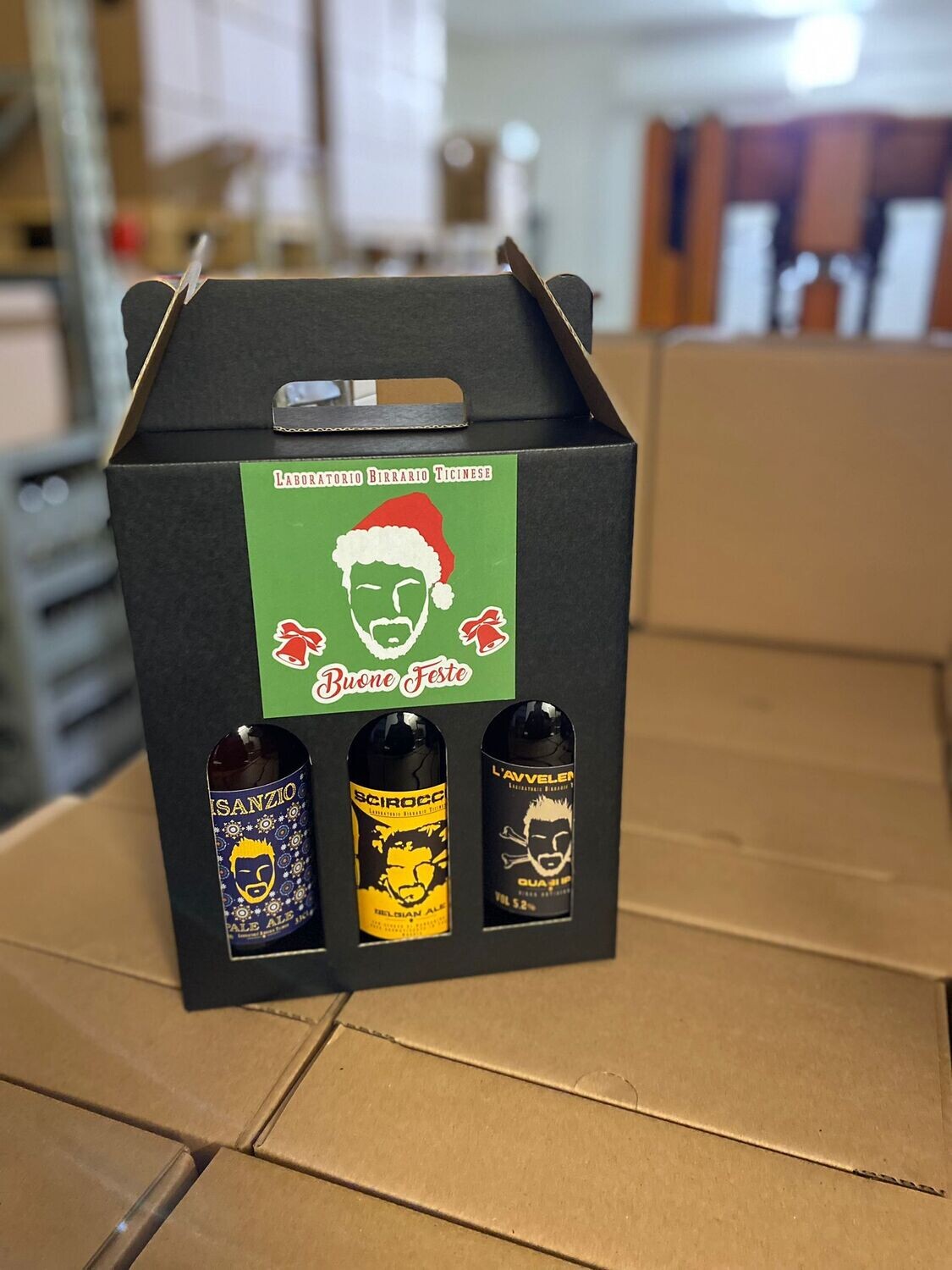 BOX PERSONALIZZATO 6 x 33 cl  Fino a 25 chf a box con sconto quantità, SPEDIZIONE GRATUITA