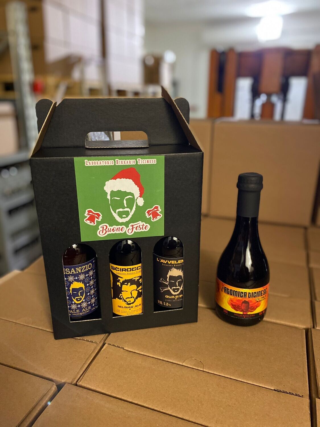 LA VERTICALE -  BOX DEGUSTAZIONE 7 x 33 cl Fino a 26 chf a box con sconto quantità, SPEDIZIONE GRATUITA