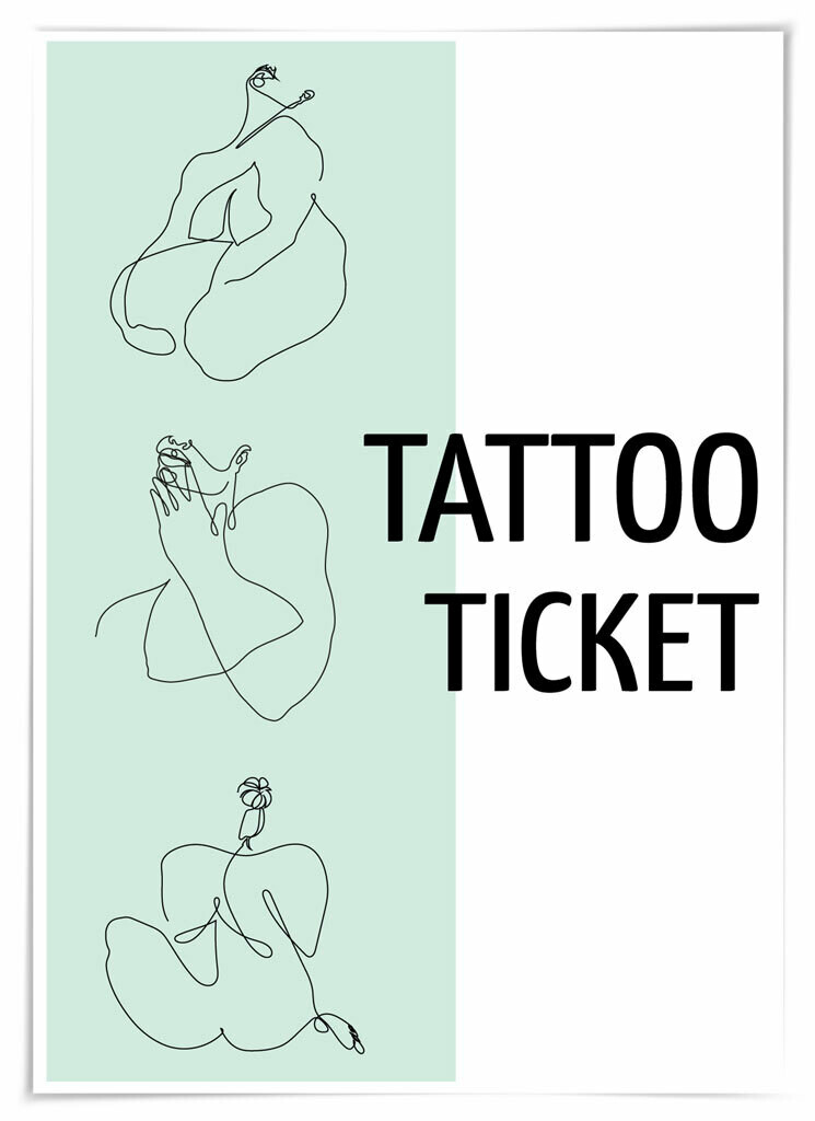 TATTOO×TICKET TATTOO×TICKET