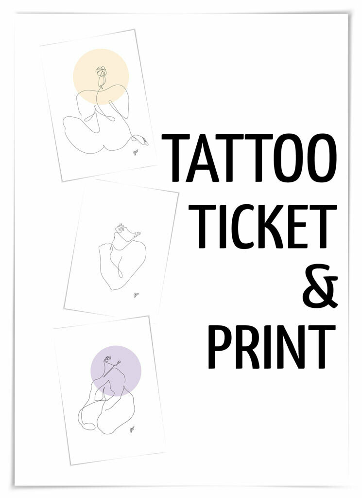 TATTOO×TICKET & PRINT TATTOO×TICKET & PRINT
