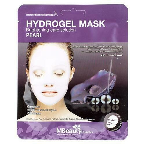 MBeauty Pearl Hydrogel Mask Осветляющая гидрогелевая маска с жемчугом