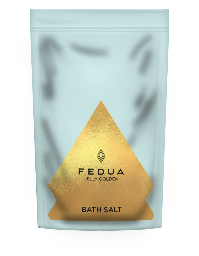 Fedua Jelly Golden Salt Bath Золотая соль для ванн