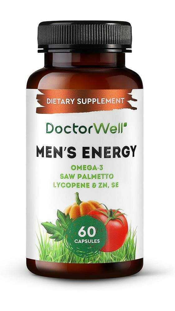 DoctorWell Men’s Energy Омега-3 БАД для мужчин