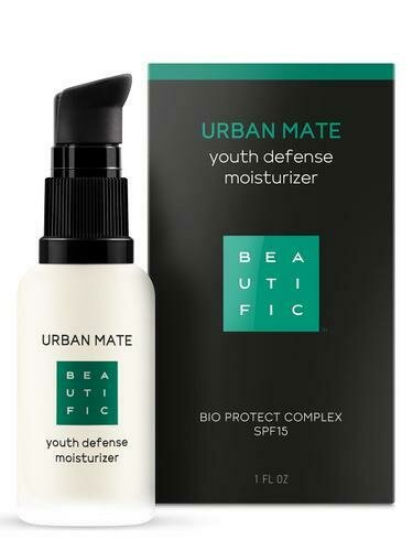 Beautific Urban Mate Youth Defense Moisturizer Дневной крем-флюид против первых признаков старения с комплексом anti-pollution и SPF15