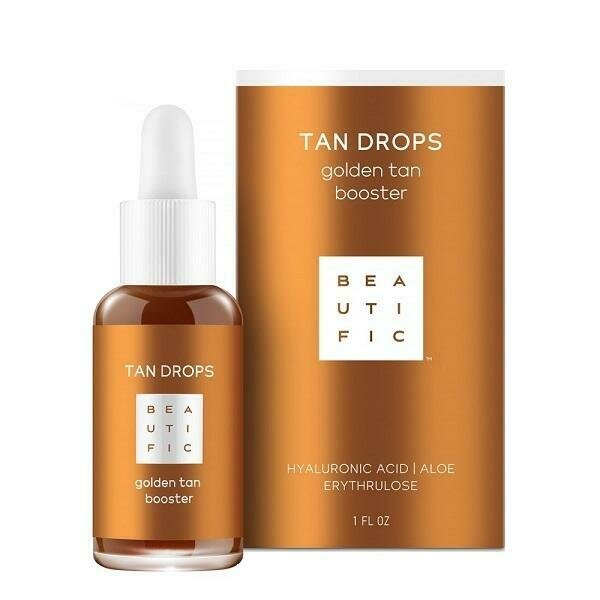 Beautific Tan Drops Golden Tan Booster Капли-концентрат для лица с эффектом загара