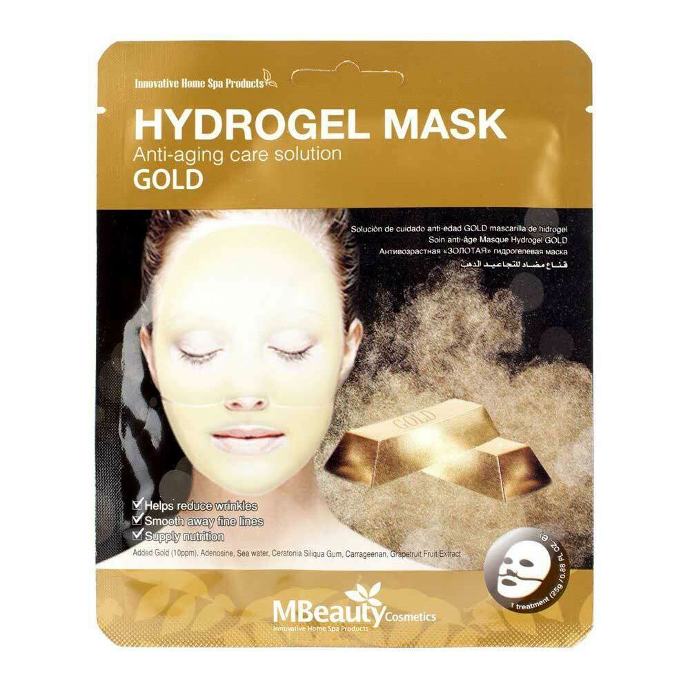 MBeauty Gold Hydrogel Mask Антивозрастная гидрогелевая маска с золотом