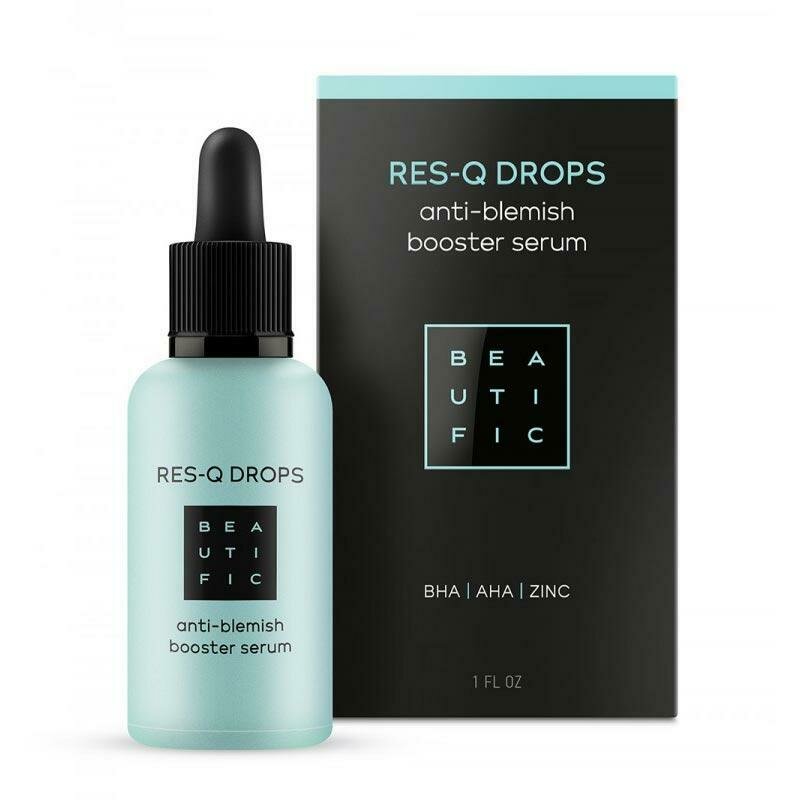 Beautific ResQ Drops Anti-blemish Booster Serum Сыворотка-бустер с BHA и цинком против несовершенств и жирности кожи