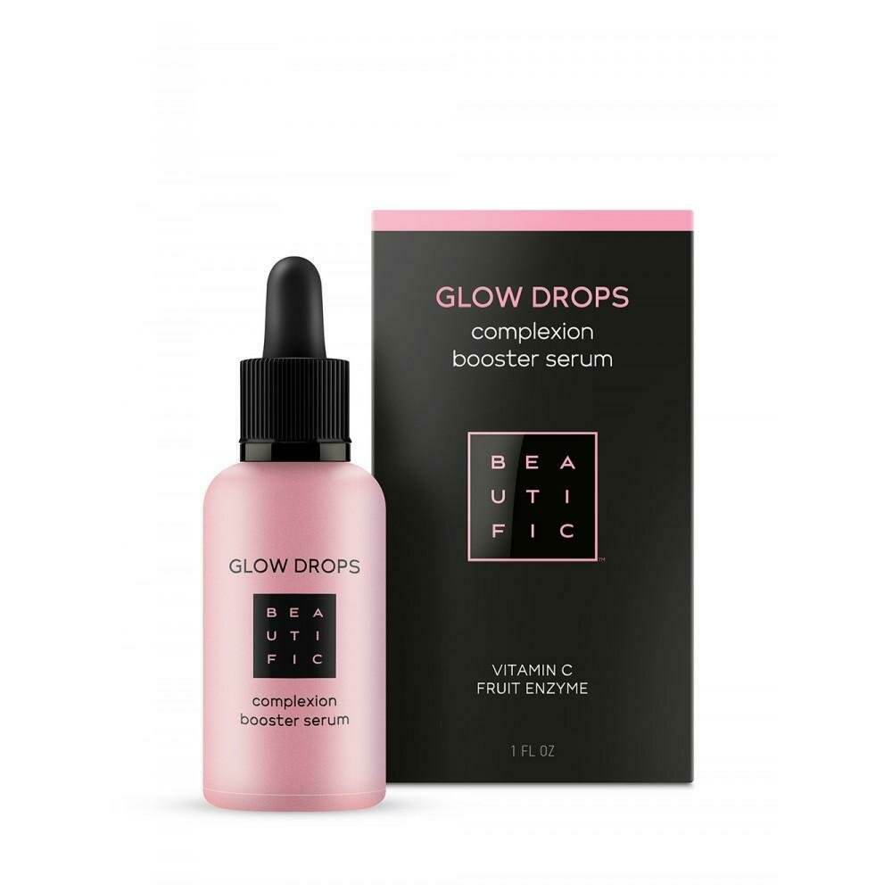 Beautific Glow Drops Complexion Booster Serum Сыворотка-бустер с витамином С для идеального цвета лица