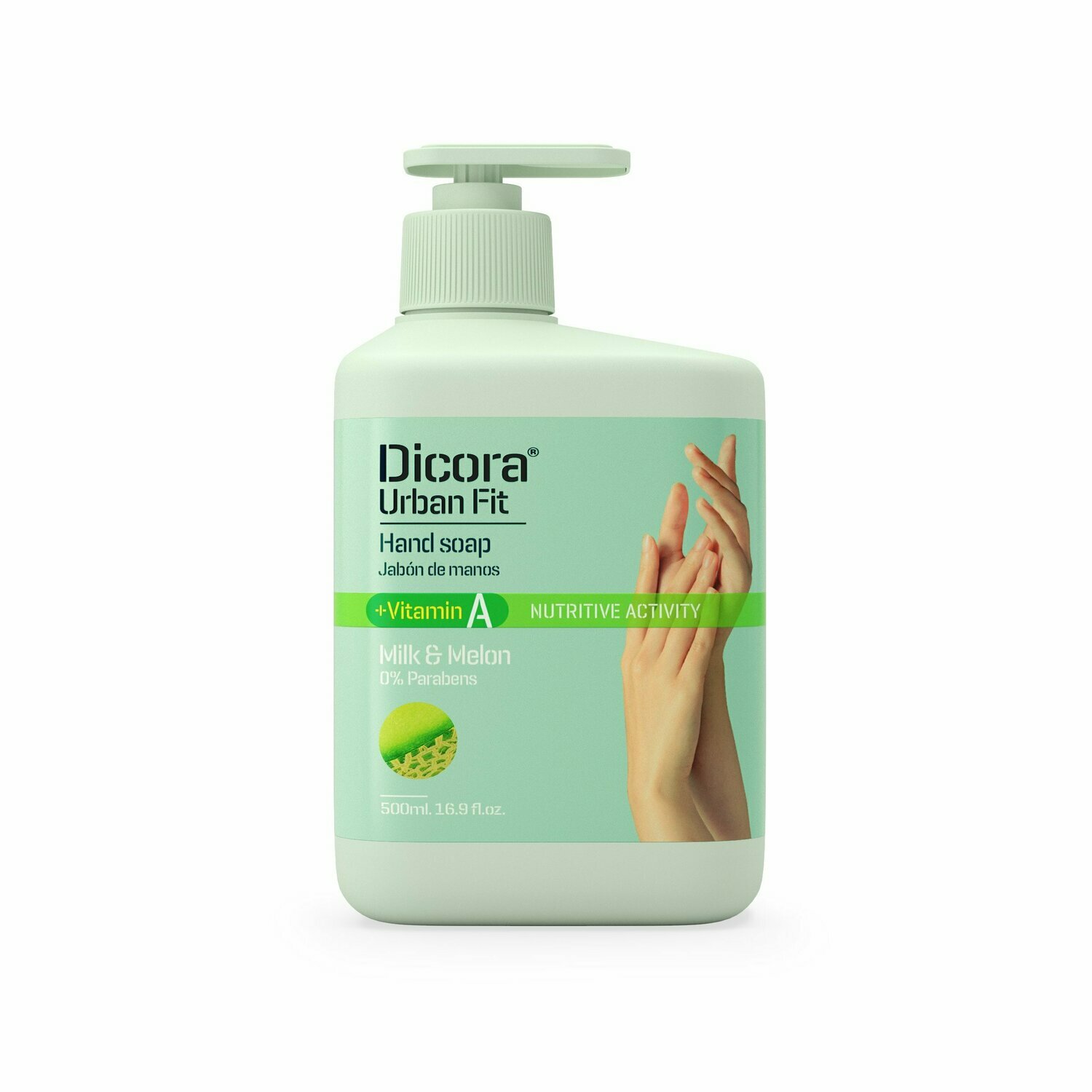 Dicora Urban Fit Hand Soap Vitamin A "Milk & Melon" Крем-мыло для рук "Молоко и Дыня"