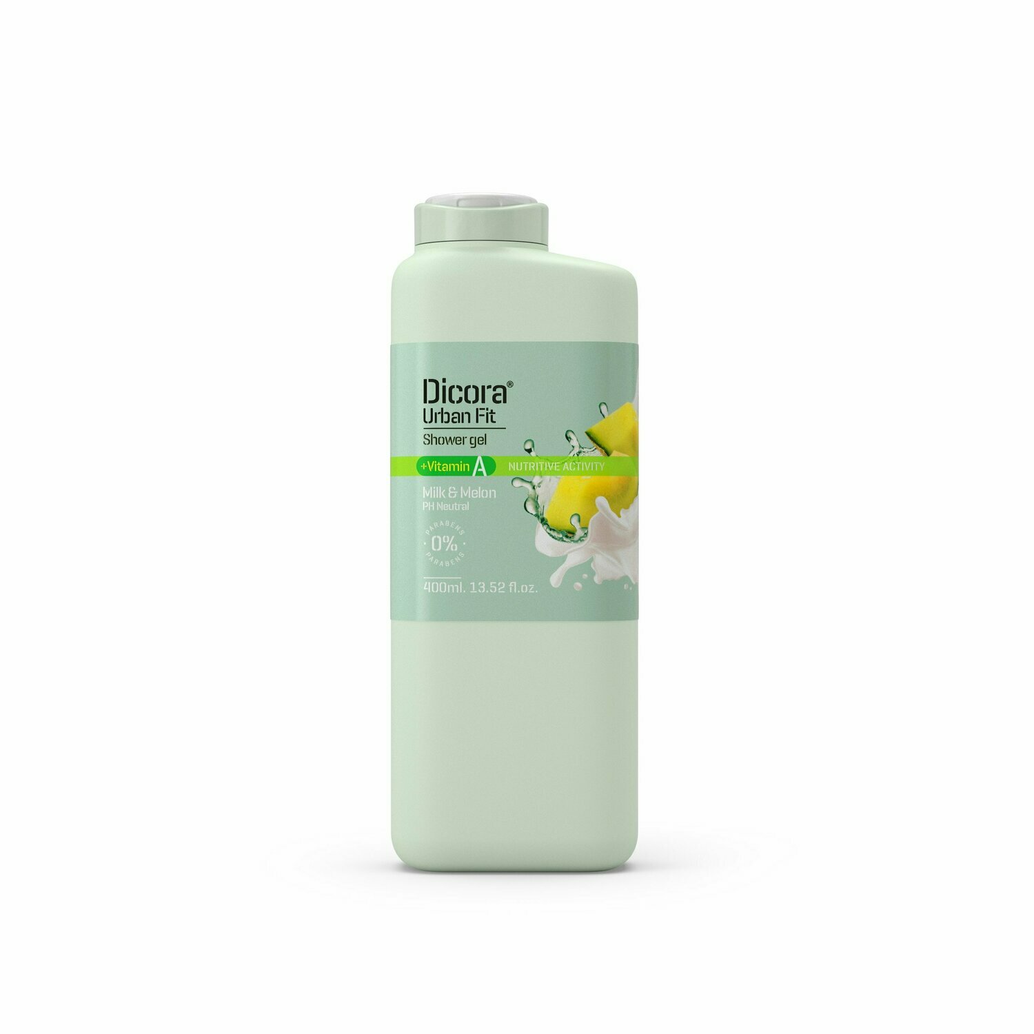 Dicora Urban Fit Shower Gel Vitamin A "Milk & Melon" Крем-гель для душа с витамином А "Молоко и Дыня"