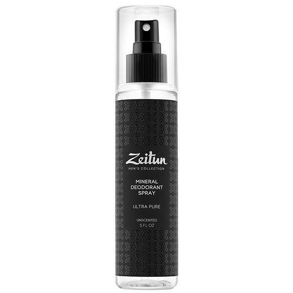 Zeitun Mineral Deodorant Spray Минеральный дезодорант-антиперспирант для мужчин нейтральный без запаха