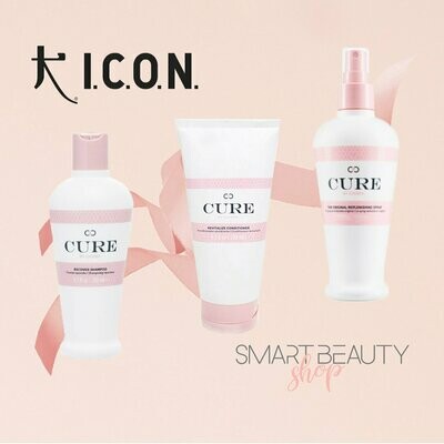 ICON Cure by Chiara Trio Campaign Набор шампунь, кондиционер, спрей