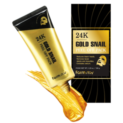 FarmStay 24K Gold Snail Peel Off Pack Маска-пленка с золотом и муцином улитки