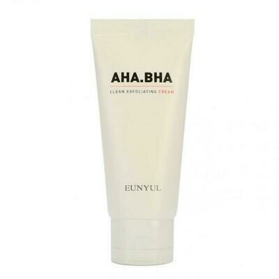 Eunyul Clean Exfoliating Cream Обновляющий крем с AHA и BHA кислотами