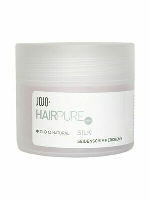 JoJo Natural Silk Несмываемый крем для волос с протеинами шелка