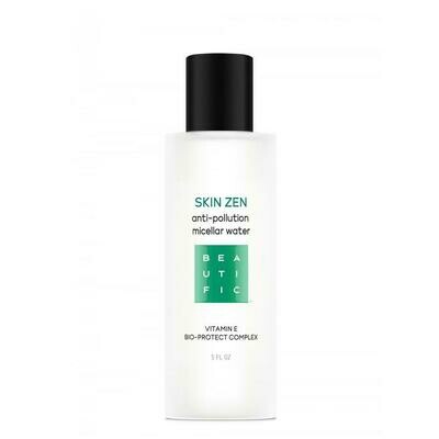 Beautific Skin Zen Anti-pollution Micellar Water Мицеллярная вода для всех типов кожи с витамином Е и малиной