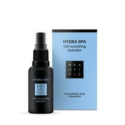 Beautific Hydra Spa Rich Nourishing Hydrator Насыщенный увлажняющий крем для лица с гиалуроновой кислотой и церамидами