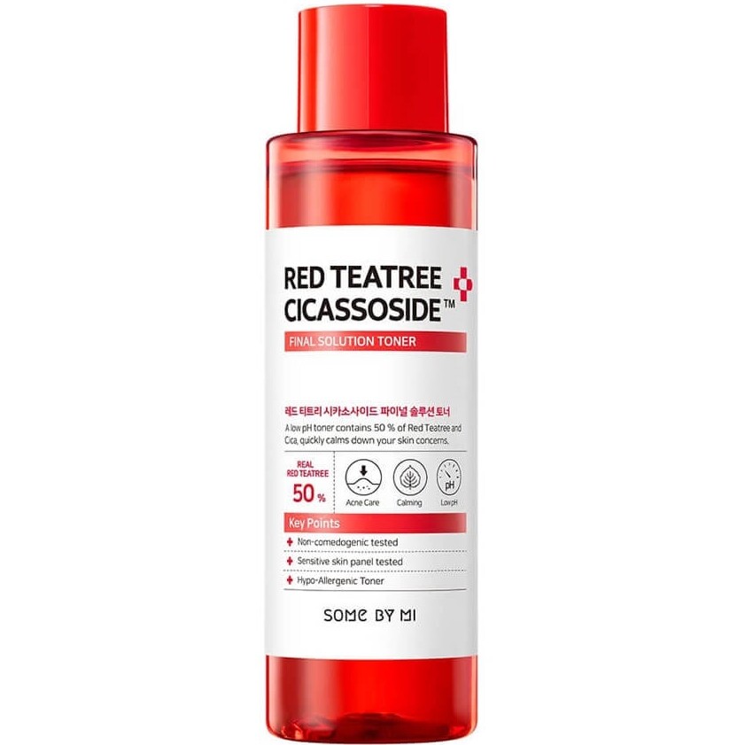 SOME BY MI Red Teatree Cicassoside Derma Solution Toner Успокаивающий тонер с экстрактом красного чайного дерева