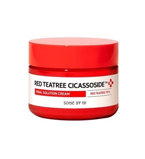 SOME BY MI Red Teatree Cicassoside Derma Solution Cream Успокаивающий крем с экстрактом красного чайного дерева