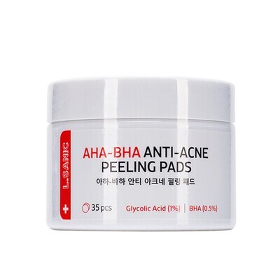 L.Sanic AHA-BHA Anti-Acne Peeling Pads Отшелушивающие диски с AHA и BHA кислотами против несовершенств кожи