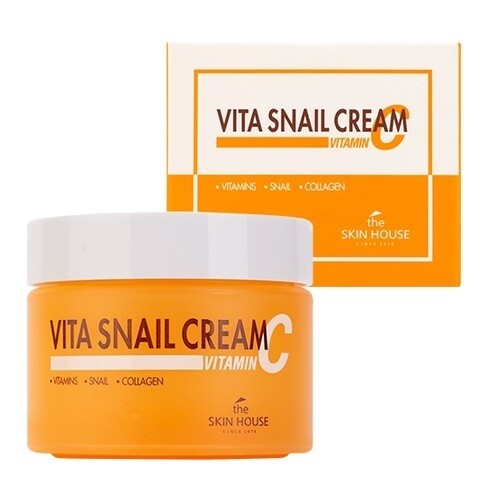 The Skin House Vita Snail Cream Освежающий крем с витаминами и муцином улитки