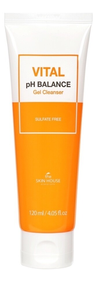 The Skin House Vital pH Balance Gel Cleanser Очищающий гель для умывания с витаминами и муцином улитки