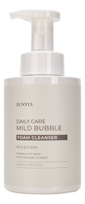 Eunyul Daily Care Mild Bubble Foam Cleanser Очищающая пенка для умывания с микропузырьками