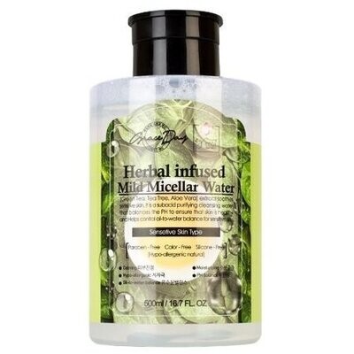 Grace Day Herbal Infused Mild Micellar Water Мягкая мицеллярная вода с растительными экстрактами