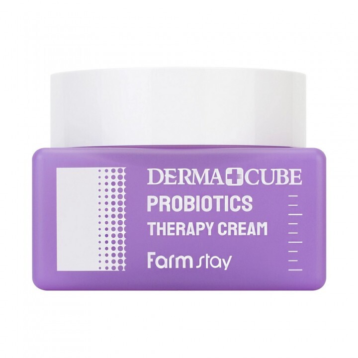 FarmStay DERMA CUBE Probiotics Therapy Cream Крем с пробиотиками для комплексного восстановления кожи