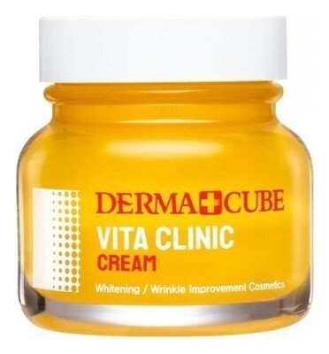 FarmStay DERMA CUBE Vita Clinic Cream Крем для молодости и сияния кожи
