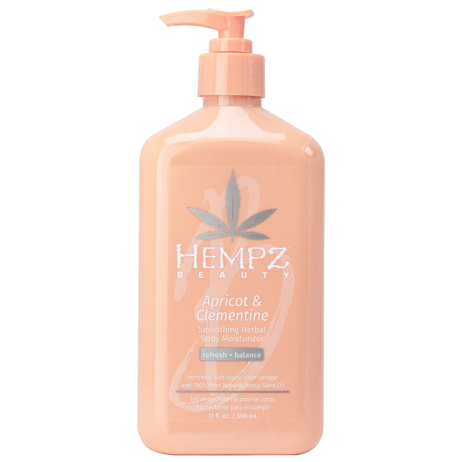 Hempz Apricot and Clementine Herbal Body Moisturizer Молочко разглаживающее для тела Абрикос и Клементин 