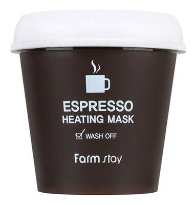 FarmStay Espresso Heating Mask Самонагревающаяся маска с кофейным экстрактом