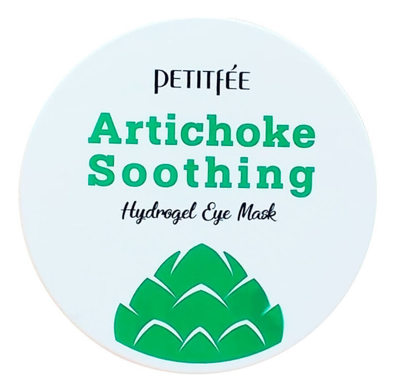 Petitfee Artichoke Soothing Hydrogel Eye Mask Освежающие гидрогелевые патчи для области вокруг глаз с экстрактом артишока