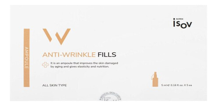 Isov Anti-wrinkle Fills Ampoule Восстанавливающая сыворотка для лица