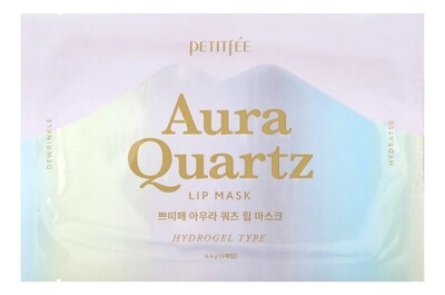 Petitfee Aura Quartz Lip Mask Гидрогелевая маска для губ