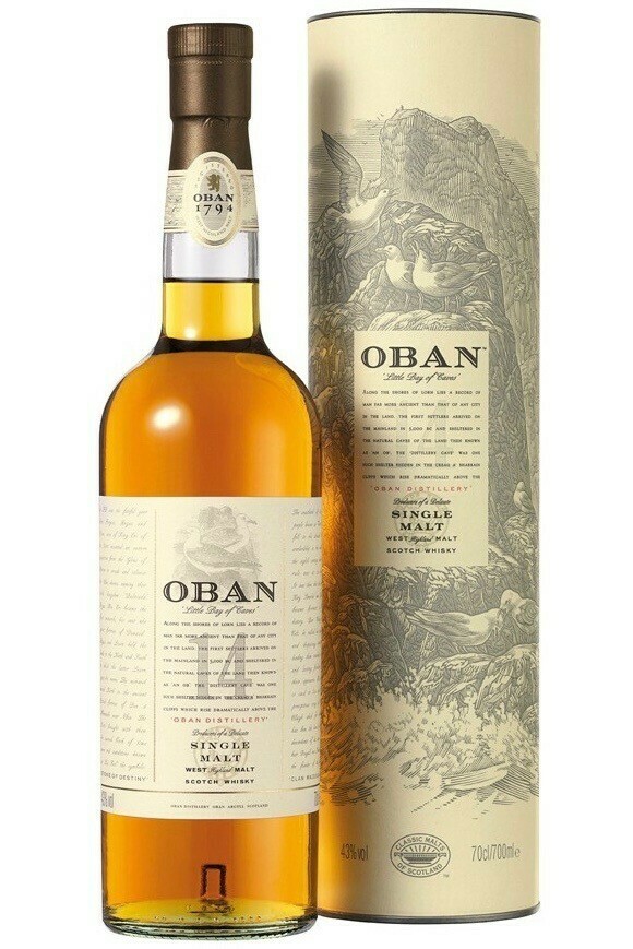 Scotch Whiskey Oban 14Y