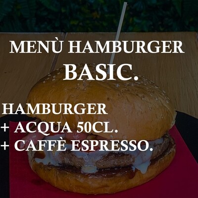 Menù Hamburger BASIC