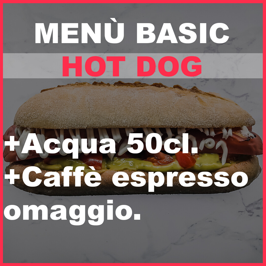 Menù hot dog BASIC