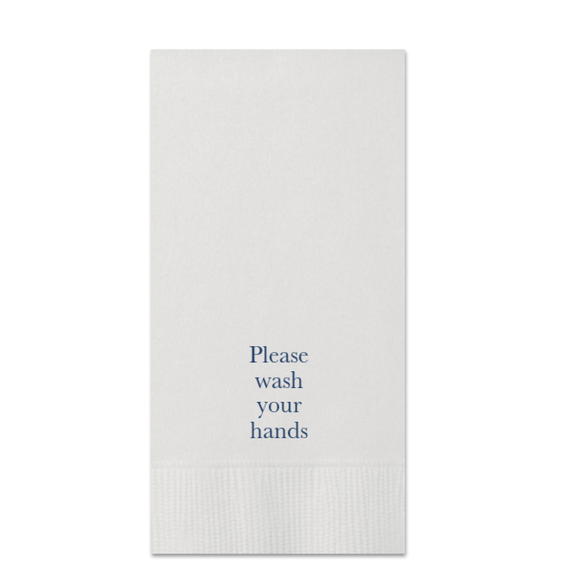 Guest Towels, Please wash your hands