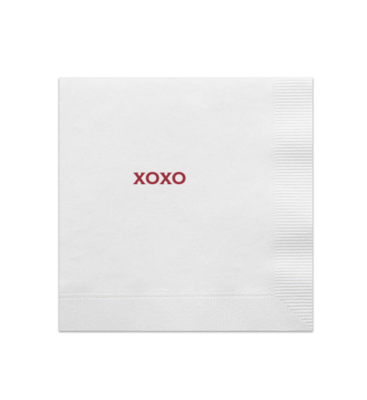 Cocktail Napkins - XOXO